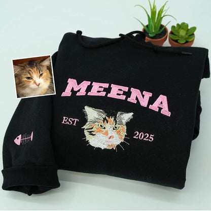COUPLEHOODIES Custom Dog Portrait Sweatshirt from Photo – Personalized Pet - Image 6
