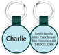 Silent Silicone Dog Tags, Custom Engraved Pet ID Tags by Brayhoo