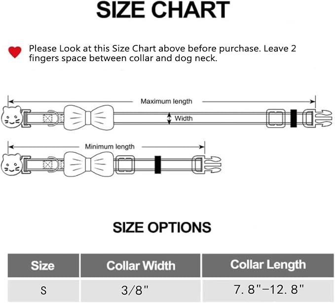 2 Pack Easter Day Cat Collar - Image 3