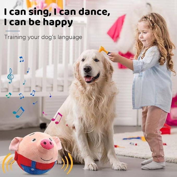 Interactive Dog Toys, Active Moving Pet Plush Toy, 2026 New shaking dog ball - Image 2
