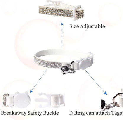 Rhinestone Cat Collar Breakaway Safety Buckle - Image 2