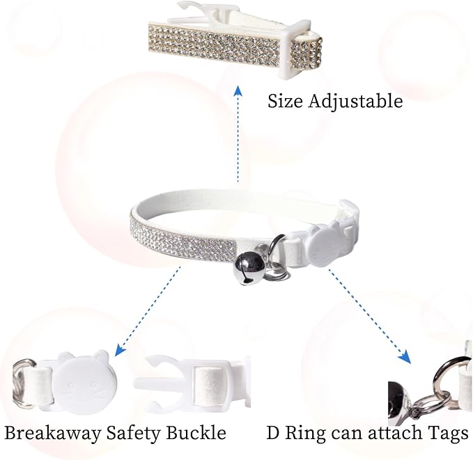Rhinestone Cat Collar Breakaway - Image 2