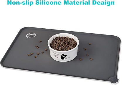 Silicone Waterproof Dog Cat Pet Feeding Mats, Non Slip, Easy Clean Pet Dog Cat - Image 5