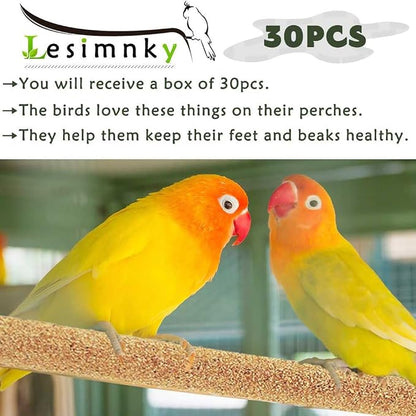 30PCS Birds Perch Covers, Sand Perch - Image 2