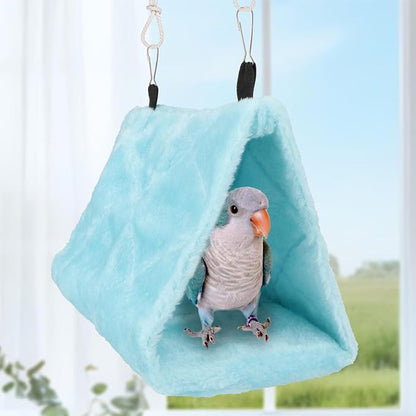 Wontee Bird Nest House Warm Bird Bed Hanging Hammock Snuggle Hut - Image 3