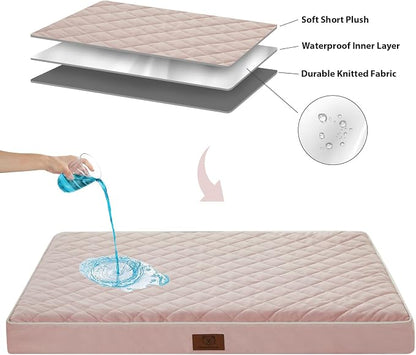 WNPETHOME Orthopedic Dog Bed for Crate, Waterproof Extra Large Dogs Bed - Image 6