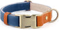 Plutus Pet Genuine Leather & Hemp Dog Collar – Adjustable Heavy Duty Pet Collar by PLUTUSPET