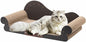 Sofa Shaped Cat Scratching Board, 26.6" Extra Large Scratcher Bed by myyAA