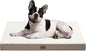 Plush Orthopedic Dog Bed for Medium Dogs & Puppies, Waterproof Dog Beds 30x20 by TailStories