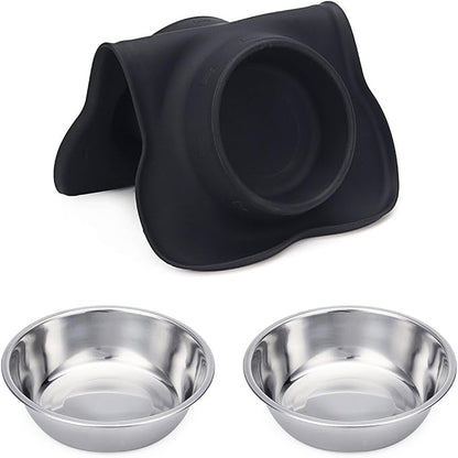 Hubulk Pet Dog Bowls 2 Stainless Steel Dog Bowl - Image 7