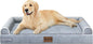 Large Dog Bed Orthopedic Washable: Beds Bolster XL Bed Large Big Dogs Memory by Nanuya