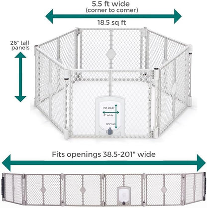 MyPet North States Petyard Passage: 6-Panel Dog Playpen or Dog Fence, Wall - Image 6