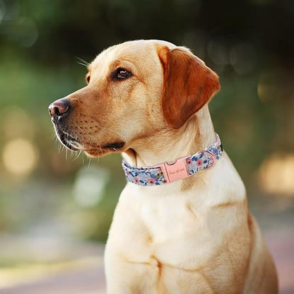 Unique Style Paws Metal Buckle Rose Collar - Image 3