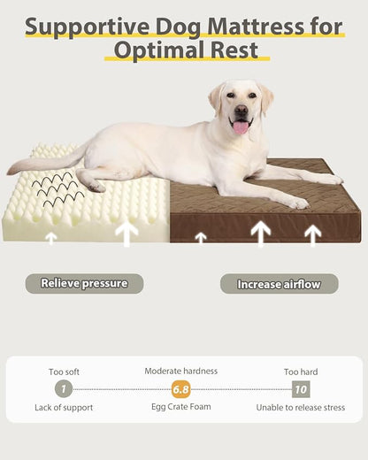 Orthopedic Dog Beds Large Sized Dog Waterproof Pet Bed - Image 5