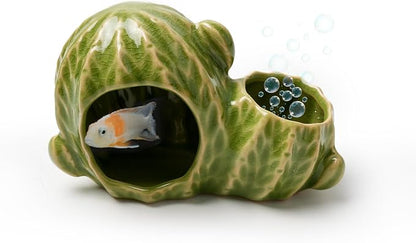 Aquarium Decor Cave Betta Fish Tank Accessories Ornaments Cactus House Hideout - Image 6