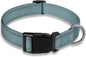 Reflective Dog Collar with Buckle Adjustable Safety Nylon Collars by BOOMIBOO