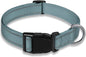 Reflective Dog Collar with Buckle Adjustable Safety Nylon Collars by BOOMIBOO