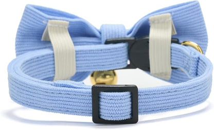 2 Pack Soft Corduroy Cat Collars - Image 9