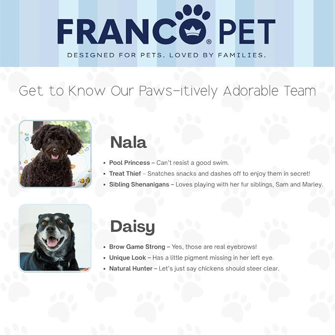 Franco Pet Barbie Super Soft Cozy Waterproof Sherpa-Backed Blanket Throw - Image 9