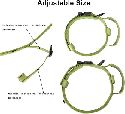 DAGANXI Tactical Dog Collar, Adjustable Military Training Nylon Dog Collar - Image 5