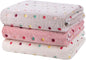 Dono 1 Pack 3 Dog Blankets, Soft Fluffy Fleece Pet Blanket Warm Sleep Mat Paw by Dono