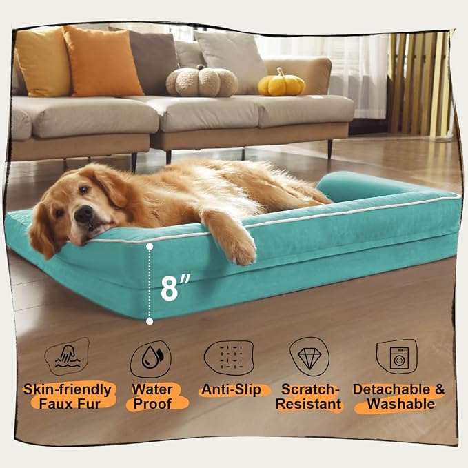 Orthopedic Large Dog Bed Washable: Large Size Dog Beds - Image 6