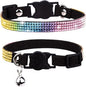 Cat Collar Breakaway Bling Diamond Rhinestone by WDPAWS
