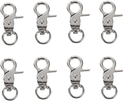 8 Pcs Bird Cage Lock Bird Cage Lobster Clasp, Birdcage Lock Birds Cage Clip by Selxran