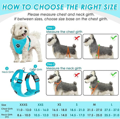 SlowTon Dog Seat Belt Harness for Car, Dog Car Harness Adjustable Mesh - Image 6