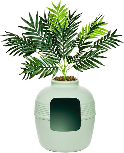 Good Pet Stuff Hidden Litter Box Planter, Decorative Cat Litter Enclosure by TheGoodPetStuffCompany