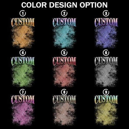H-DEWALL Custom T Shirts Mineral Wash Tshirt Bootleg Rap Tee Customized Gifts - Image 4