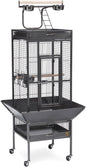 Prevue Pet Products Wrought Iron Select Bird Cage Black Hammertone 3151BLK by PrevuePetProducts