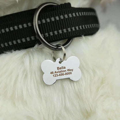 Personalized Dog/Cat Cute Paw Pet ID Tag - Image 6