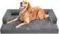Large Dog Bed Orthopedic Washable by Mekiy