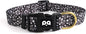 QQPETS Adjustable Soft Dog Collar: Print Flower Pink Multicolor Cute Patterns by QQPETS