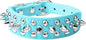 Spiked Dog Collar Soft Pu Leather Mushrooms Rivet Spike Studded Puppy by Unknown