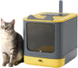 Upgraded Fully Enclosed Cat Litter Box by LCZLBRRD