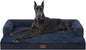 Orthopedic XXL Dog Beds, Waterproof Egg Crate Foam Big Pet Bed by CasaPaw