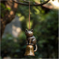 Cat Wind Chime 2025 New Unique Cat Garden Decor Outdoor Cat Statue Themed Gifts by GYLCTOM