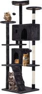 FDW | 70" Cat Tree Tower | Dark Gray | Multi-Level Indoor Activity Center by FDW