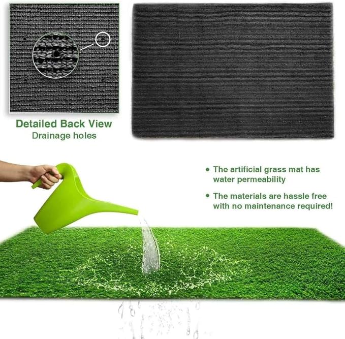 ALTRUISTIC Artificial Grass 3FTX20FT, Realistic Fake Grass Deluxe Turf - Image 5