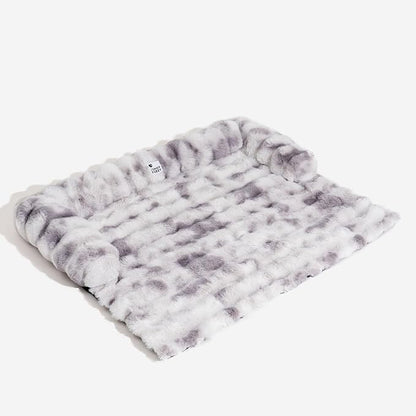 FUNNY FUZZY Pet Fluffy Plush Calming Dog Couch Bed Sofa Protector Washable Pets - Image 6