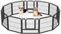 Yaheetech Dog Playpen Outdoor, 24 inch 24 Panels Dog Pen Indoor Heavy Duty by Yaheetech