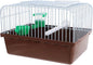 Portable Bird Cage with Perch Food Box and Water Dispenser Spacious Travel by Toddmomy