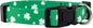 Native Pup St Patricks Dog Collar- Saint Patrick Green Shamrock Pet Collars- by NativePup