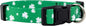 Native Pup St Patricks Dog Collar- Saint Patrick Green Shamrock Pet Collars- by NativePup