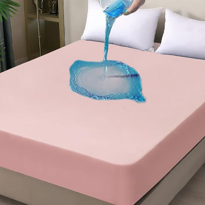 Waterproof Mattress Protector Full, Fitted Sheet Style Breathable Mattress Cover - Image 8