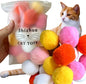 Premium Soft Pom Pom Balls for Kittens by Shizhoo