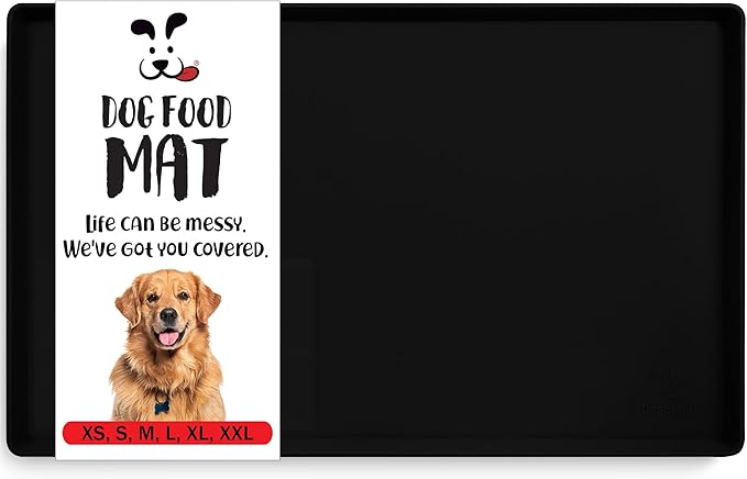 DogBuddy Dog Food Mat Waterproof Silicone Pet Feeding Mat by DogBuddy