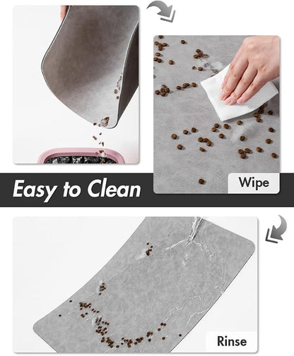 MontVoo-Absorbent Pet Feeding Mat-No Stains Pet Mat - Image 3